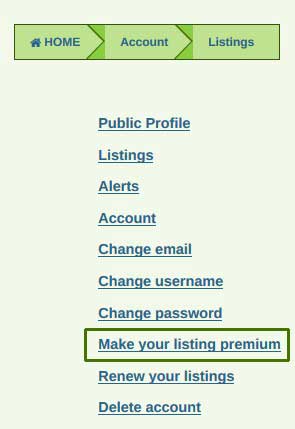 premium listing feature image