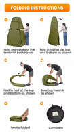 Pop Up Shower Tent For Camping Or Privacy