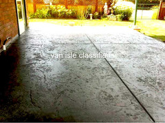 Professional Concrete Finishing Work